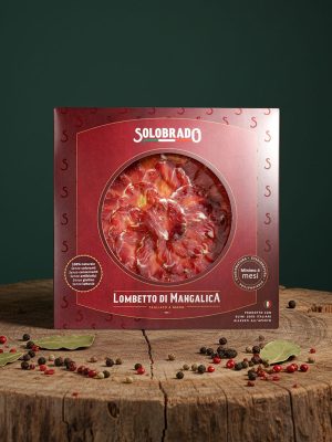 Lombetto di Mangalica tagliato a mano 100g